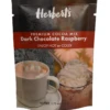 Herberts Wine Jelly Dark Chocolate Raspberry Cocoa Mix- Hot Or Iced Frappe - 2 OZ 12 Pack