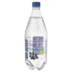 Clear & Sparkling Concord Grape Water Beverage 1 Lt - 33.8 FZ 12 Pack