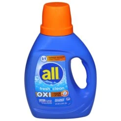 All Fresh Clean Oxi Plus Odor Lifter Fresh Clean Detergent 36 Fl Oz - 36 FZ 6 Pack