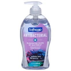 Softsoap Antibacterial Hand Soap White Tea & Berry - 11.25 FZ 6 Pack