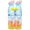 Febreze Air Value Pack Island Fresh Gain Scent Air Refresher 2 - 8.8 Oz Bottles - 3 Pack