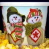 Argires Snacks Holiday Snowman Tub Cheddarcorn & Caramel Corn Mix (Seasonal) - 1 Gallon 1 Pack
