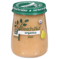 Beech-Nut Organics Stage 1 (4 Months+) Pear 4 Oz - 10 Pack