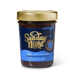 Sunday Night Foods Sweet + Rich Chocolate Premium Dessert Sauce - 9.2 OZ 6 Pack