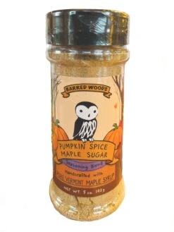 Barred Woods Maple Pumpkin Spice Maple Sugar - Shaker Jar - 5 OZ 12 Pack