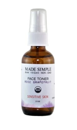 Made Simple Skin Care Rose Grapefruit Face Toner - 2 FL OZ 8 Pack