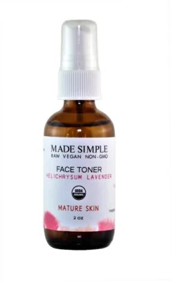 Made Simple Skin Care Helichrysum Lavender Face Toner - 2 FL OZ 8 Pack