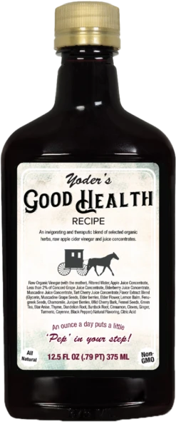 Yoder Naturals Yoder's Good Health Recipe - 12.5 FL OZ 12 Pack