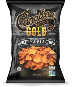 1in6 Snacks Kettle Cooked Potato Chips, Sweet Potato - 5 OZ 14 Pack