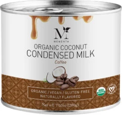 Mementa Organic Coconut Condensed Milk Coffee - 7.05 FL OZ 6 Pack