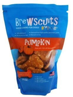 Brewscuits Pumpkin Large - 8 OZ 12 Pack
