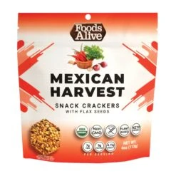 Foods Alive Salsa Fresca Sprouted Crisps - 4 OZ 6 Pack