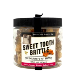 Bruce Julian Heritage Foods Sweet Tooth Gourmet Brittle Jar - 8 OZ 6 Pack