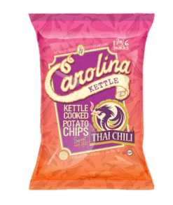 1In6 Snacks Kettle Cooked Potato Chips, Thai Chili - 2 OZ 20 Pack