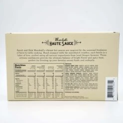 A Haute Sauce Gift Set- Marshall's Haute Sauce- Cooking Gifts For Men And Women -Stockup Express Deals MHS GiftPack BoxBack