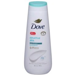 Dove Hypoallergenic Sensitive Skin Body Wash 20 Fl Oz - 4 Pack