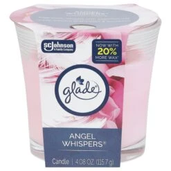Glade Angle Whispers Candle 1 Ea - 6 Pack