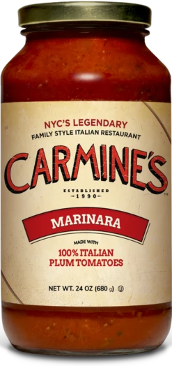Carmine's Homemade Classic Italian Marinara Sauce - 24 OZ 6 Pack