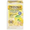 Twinings Superblends Tea Bags Probiotics+ Lemon & Ginger Herbal Tea 18 Bags - 6 Pack -Stockup Express Deals e7d0ae83 e0d8 414c b675 9ed0b469cb07
