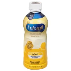 Enfamil 0-12 Months Ready To Use Milk-Based With Iron Infant Formula 32 Fl Oz - 6 Pack