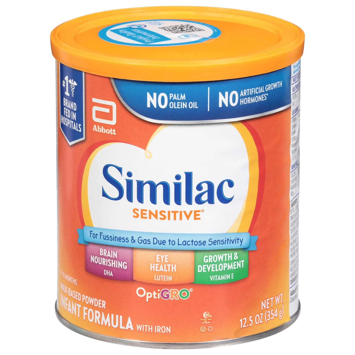 Similac Sensitive 0-12 Months Milk-Based Powder Infant Formula With Iron 12.5 Oz - 6 Pack 3 Similac Sensitive 0-12 Months Milk-Based Powder Infant Formula With Iron 12.5 Oz - 6 Pack