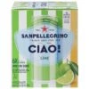 Sanpellegrino Lime Sparkling Water 6 - 11.15 Fl Oz Cans - 4 Pack