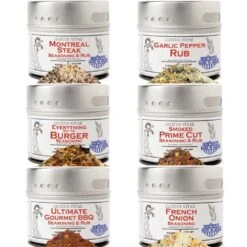Gourmet Steak &Beef Seasoning Gift Set - Six Pack