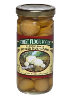 Forest Floor Foods Classic Sweet Mushrooms - 8 OZ 12 Pack