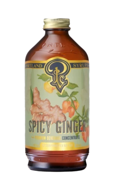 Portland Syrups Spicy Ginger Syrup - 12 FL OZ 6 Pack